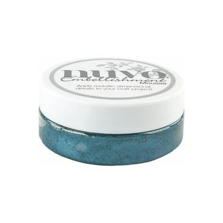 Textura NUVO Embellishment Mousse 822N Pacific Teal - La Tienda de las
