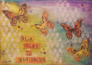 art journal deja volar tu imaginacion