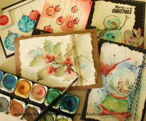 tarjetas-naviadad-acuarela-y-scrapbooking9-www-arteartesaniaymanualidades-com