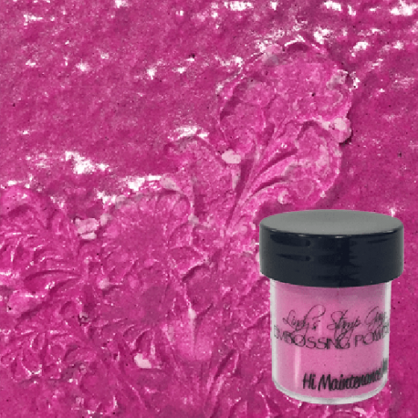 Hi Maintenance Magenta Embossing Powder