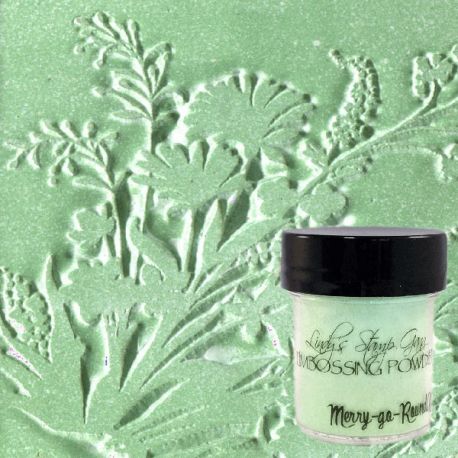 Merry-Go-Round Green Embossing Powder