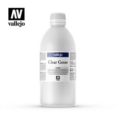 Gesso Transparente Vallejo 500ml