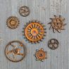 Finnabair Mechanicals - Rusty Gearss 7pc.