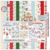 Kit Scrap 24 hojas "Vive la Navidad" Dayka 30x30cm