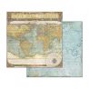 Bloc Scrap 10 hojas 20.3X20.3  (8"X8") 2 caras Around The World