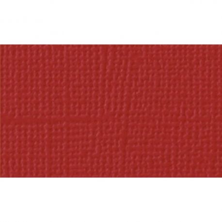 CARTULINA TEXTURA LIENZO 12x12'' 216gr ROJO NAVIDAD