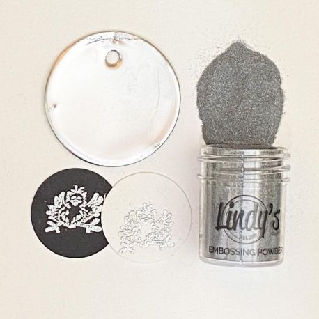 Slam Dunk Silver Detail Embossing Powder