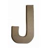 Letra de cartón 10cm "J"
