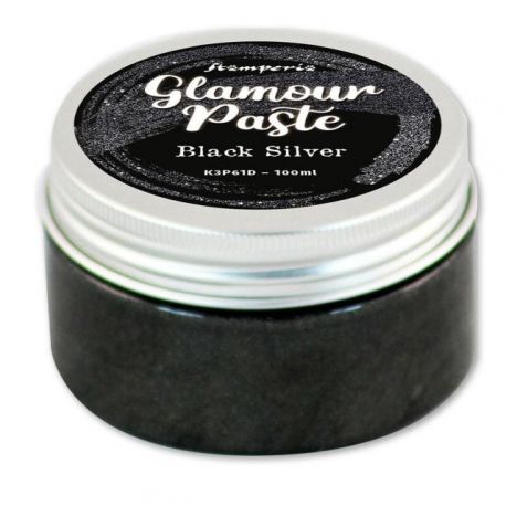 Glamour Paste 100 ml. -  Plata Negro