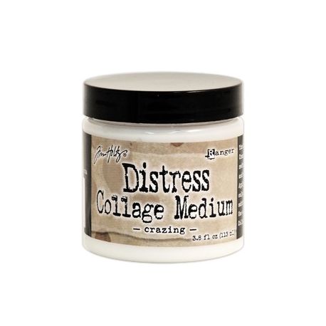 Distress® Collage Medium - Crazing