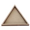 Shaker Triangulo madera 13x13cm