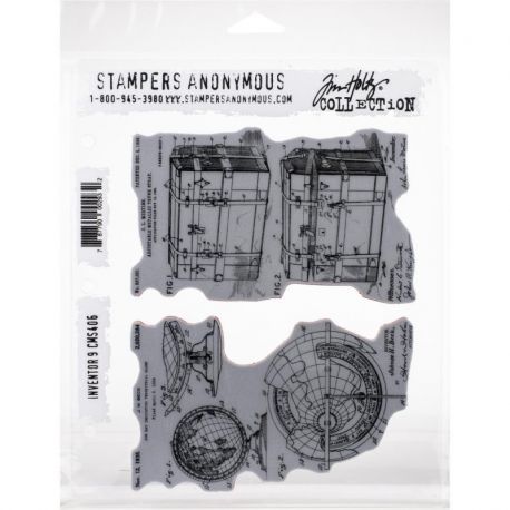 Tim Holtz® Stamp Set: Inventor 9