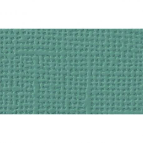 CARTULINA TEXTURA LIENZO 12X12'' 216GR VERDE CARIBE