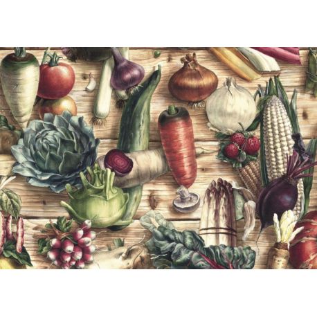 BOMOART PAPEL VEGETABLES 70X100CM 80GR.