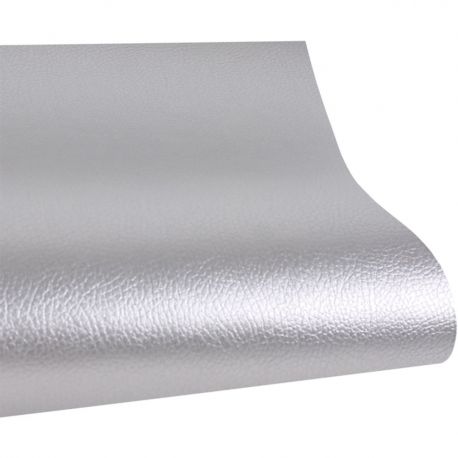 Ecopiel Metalizada 33x50cm Plata