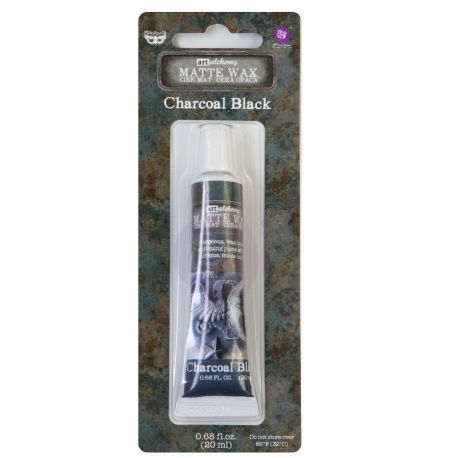 Finnabair Wax Paste - Charcoal Black - 20ml