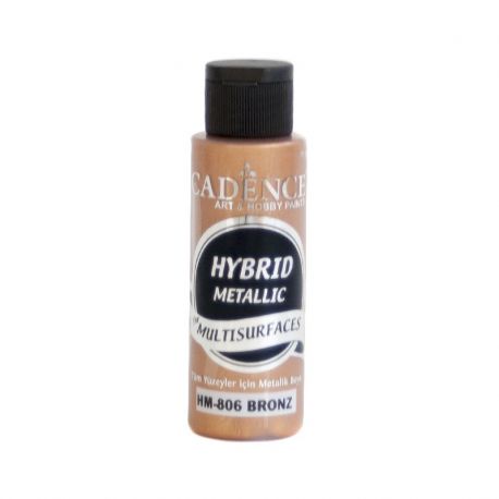 Pintura Multisuperficie Hybrid Metallic de Cadence Bronce 70ml