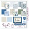 Kit Scrap 12 + 2 hojas "Nature in Blue" Dayka 30x30cm