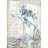 Papel de arroz Alta calidad A4 "Romantic Sea Dream Whale"