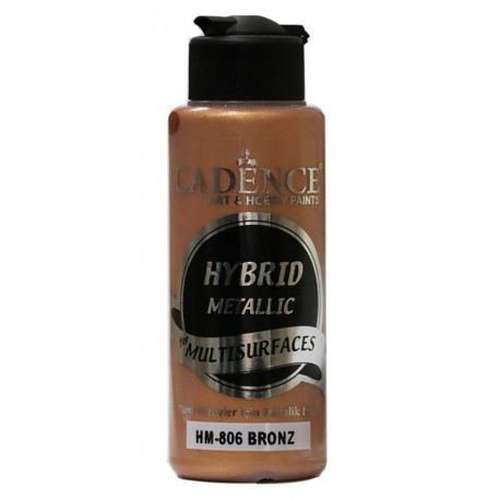 Pintura Multisuperficie Hybrid Metallic de Cadence Bronce 120ml