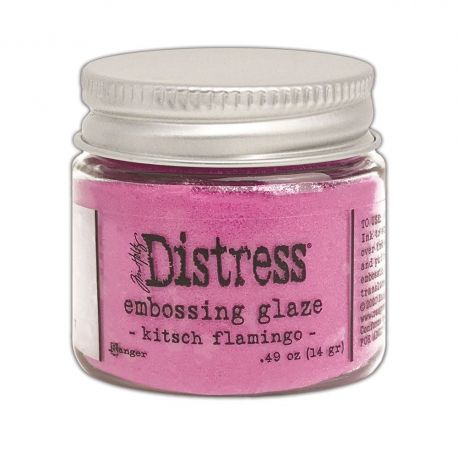 Distress® Embossing Glaze - Kitsch Flamingo