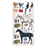 Collectables 10 hojas 15X30.5  (6"X12") 1 cara Romantic - Horses