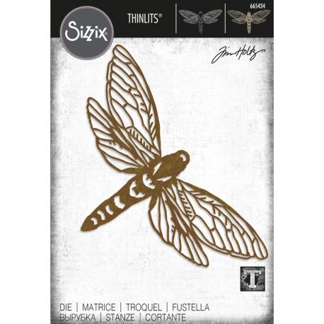 Troquel CH3-21 CORTADOR "Perspective Moth" by Tim Holtz