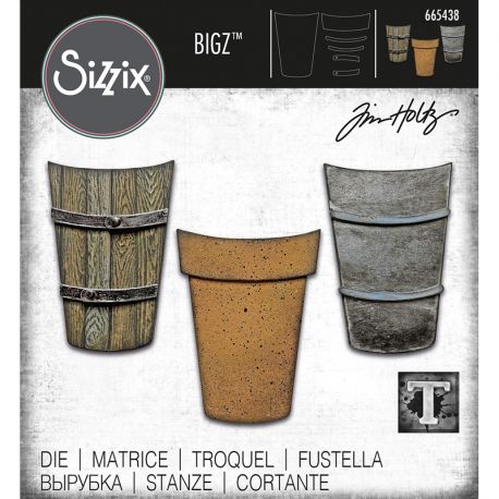 Troquel BIGZ Potted II by Tim Holtz