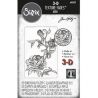 Embossing SIZZIX 3D TEXTURE FADES "Mini Roses" by Tim Holtz