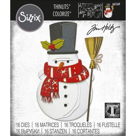 Troquel CH3-21 CORTADOR SET 16 pzas. "Winston" by Tim Holtz