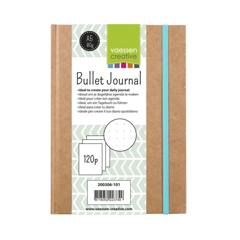 BULLET JOURNAL A5 VAESSEN CREATIVE - La Tienda de las Manualidades