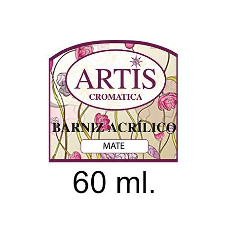 BARNIZ AL AGUA MATE 60 ML. - ARTIS CROMÁTICA