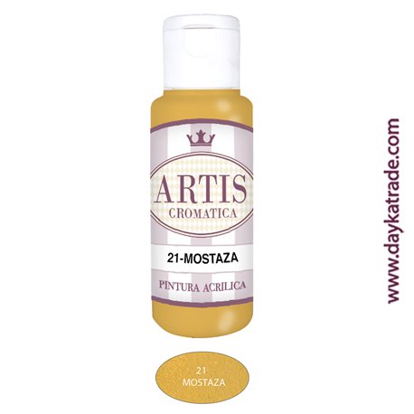 MOSTAZA - ACRÍLICO ARTIS CROMÁTICA 60ML.