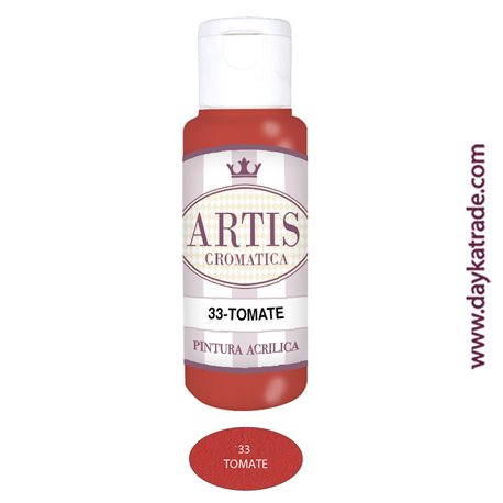 TOMATE - ACRÍLICO ARTIS CROMÁTICA 60ML.