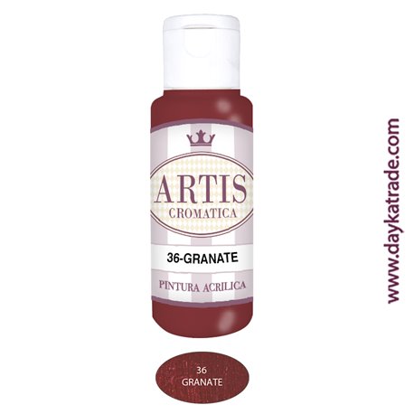 GRANATE - ACRÍLICO ARTIS CROMÁTICA 60ML.