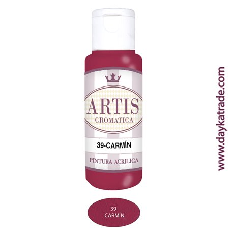 CARMÍN - ACRÍLICO ARTIS CROMÁTICA 60ML.