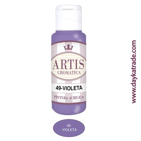 VIOLETA - ACRÍLICO ARTIS CROMÁTICA 60ML.