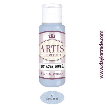 AZUL BEBÉ - ACRÍLICO ARTIS CROMÁTICA 60ML.