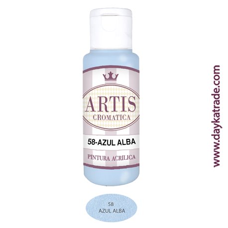 AZUL ALBA - ACRÍLICO ARTIS CROMÁTICA 60ML.