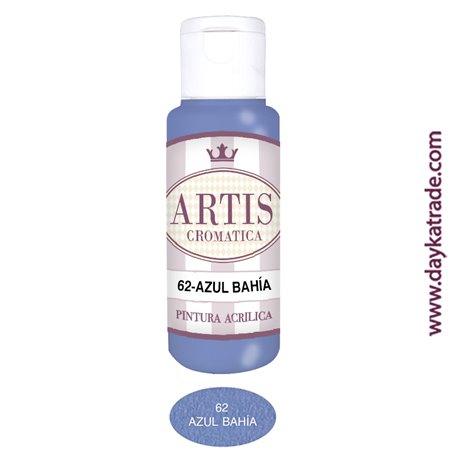 AZUL BAHÍA - ACRÍLICO ARTIS CROMÁTICA 60ML.