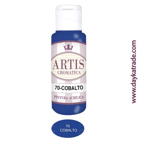 COBALTO - ACRÍLICO ARTIS CROMÁTICA 60ML.