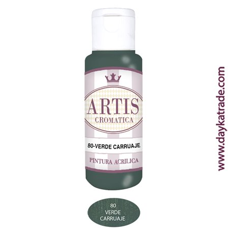 VERDE CARRUAJE - ACRÍLICO ARTIS CROMÁTICA 60ML.