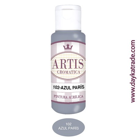 AZUL PARÍS - ACRÍLICO ARTIS CROMÁTICA 60ML.