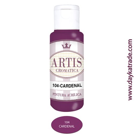 CARDENAL - ACRÍLICO ARTIS CROMÁTICA 60ML.