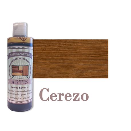 CEREZO SILVESTRE - TINTE MADERA 250ml - La Tienda de las Manualidades