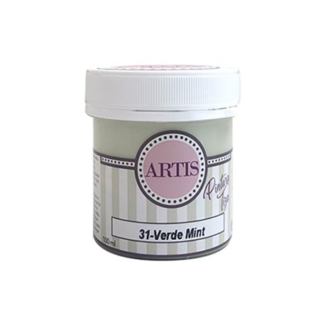 VERDE MINT - PINTURA TIZA ARTIS CROMÁTICA 100ml