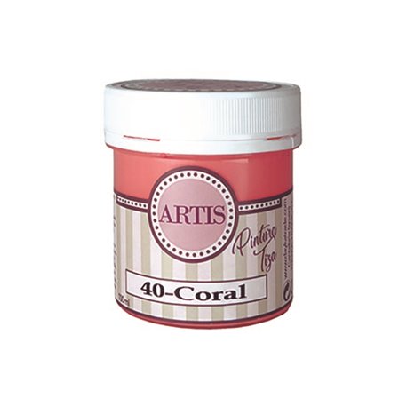 CORAL - PINTURA TIZA ARTIS CROMÁTICA 100ml