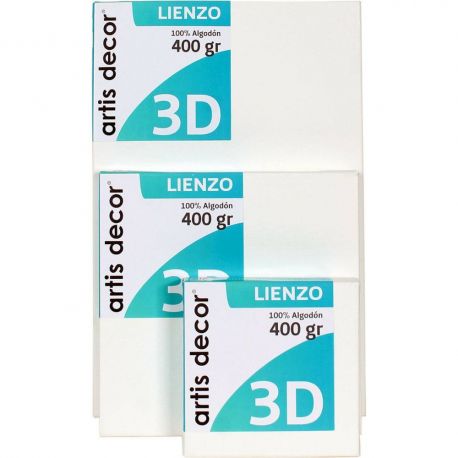 LIENZO ARTIS 3D 30X30 TELA 400GR