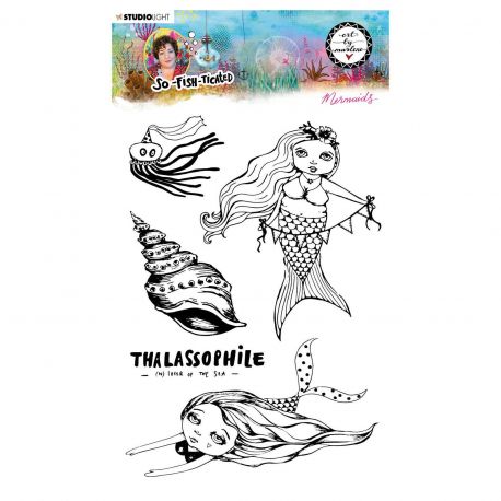 Studio Light · Clear Stamp Mermaids · So-Fish-Ticated nr.14