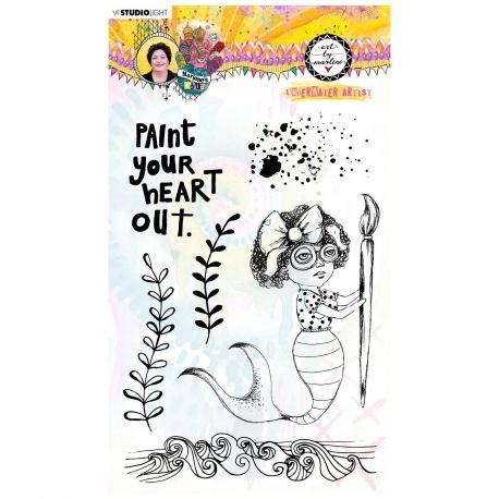 Studio Light · Clear Stamp Underwater artist · Marlene's World nr.62